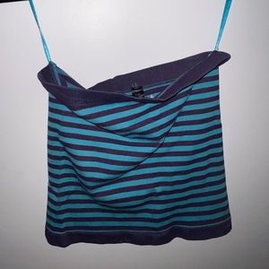 Urban outfitters blue and purple tube top. Super fitting and colorful. Size smal